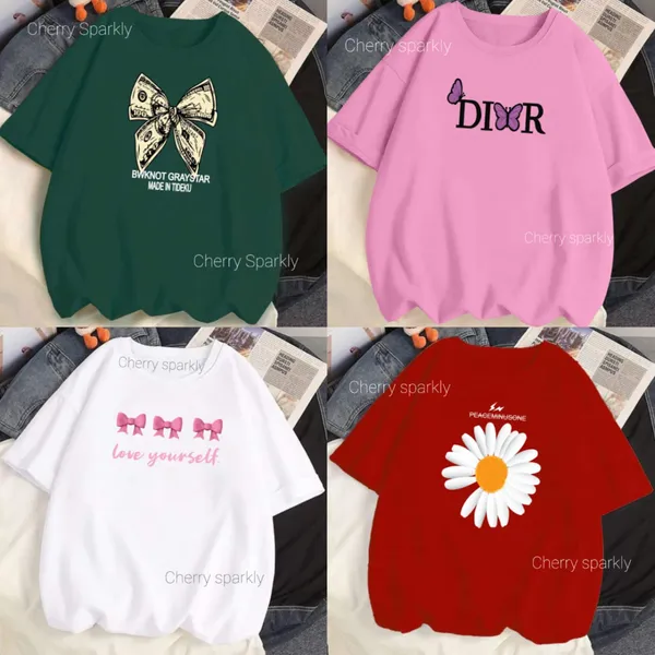 ৪ পিস টি-শার্ট কম্বো মাএ ৯৬০ টাকা